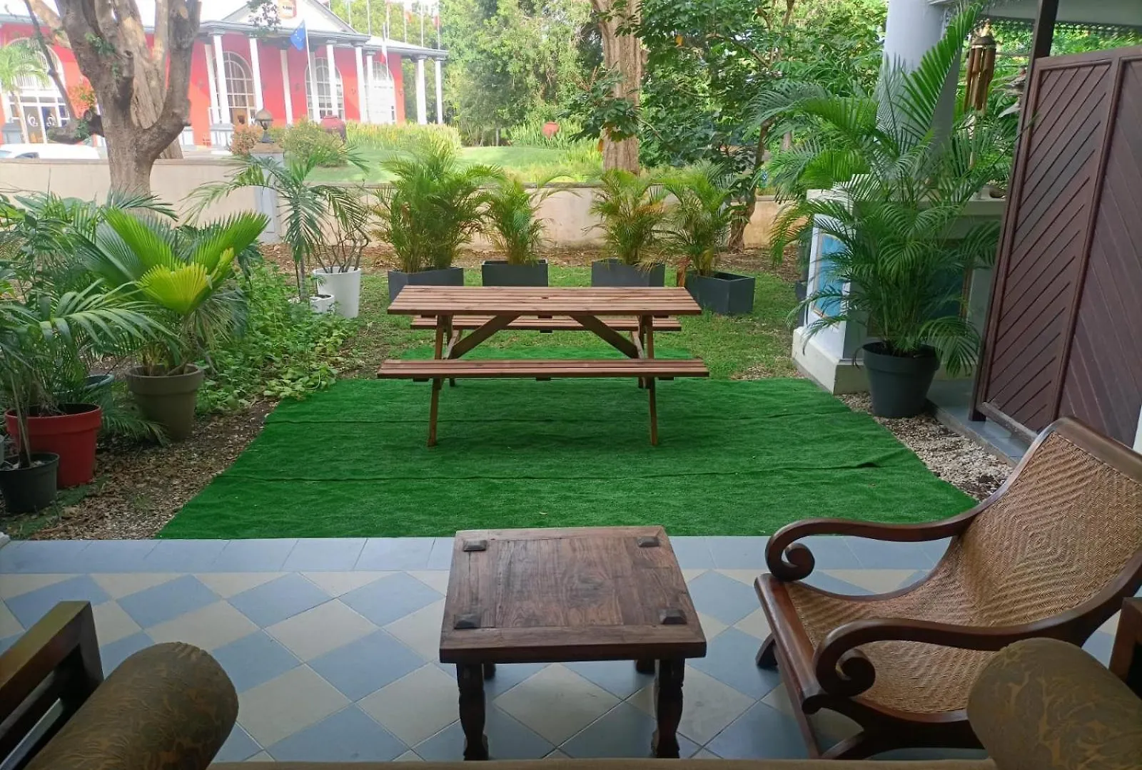 Apartament Studio Avec Jardin Et Piscine Saint-Francois